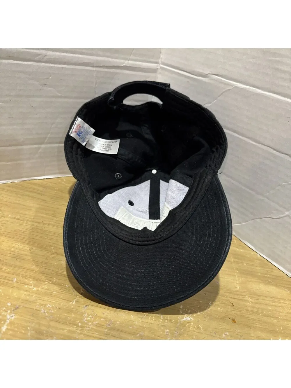 Victoria’s Secret Sport Designer Lingerie Clothing Black Baseball Cap